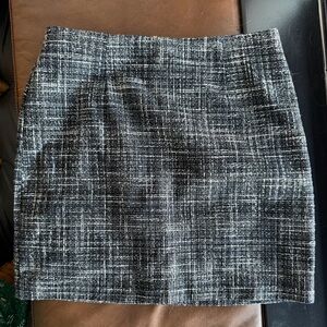 H&M Black and White Pencil Skirt